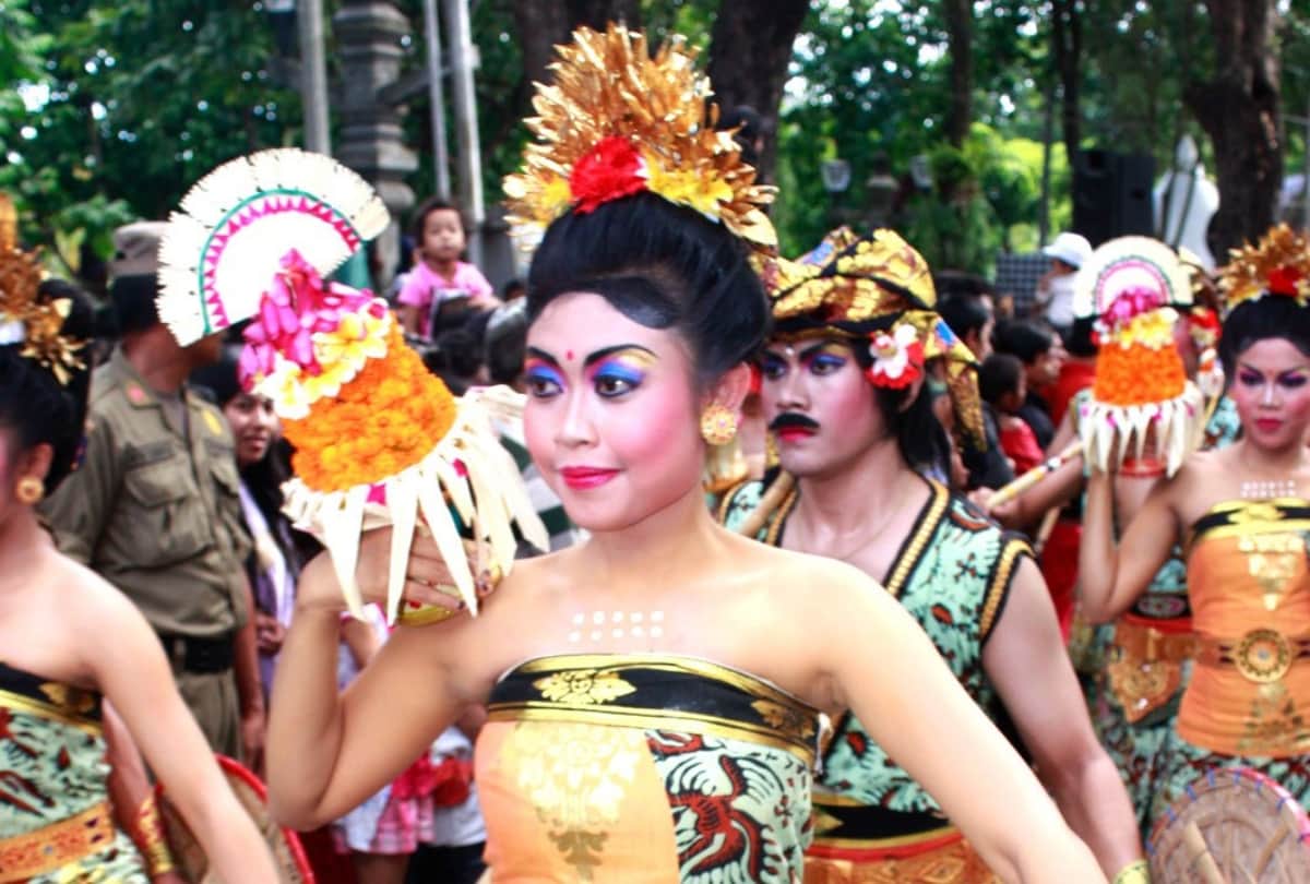 pon festival bali mount kemukus indonesia hill