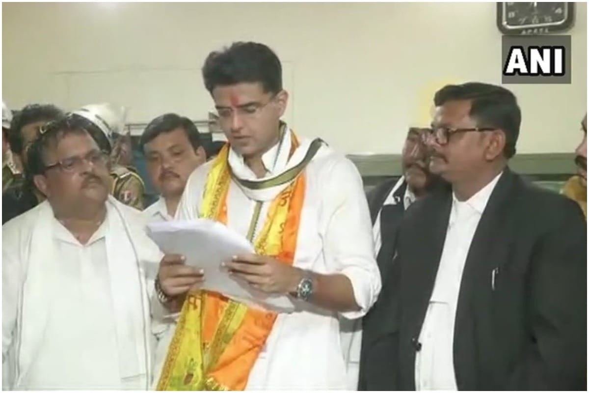 Rajasthan assembly election 2018: sachin pilot offers prayers at a Shiv Temple in Tonk