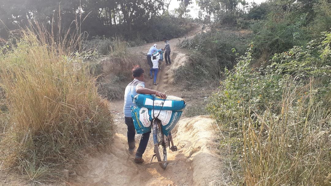 Surveillance on the boundary, ignoring the trail