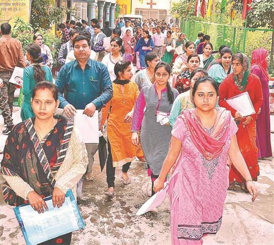 10423 left ground in UP Teacher Eligibility Test