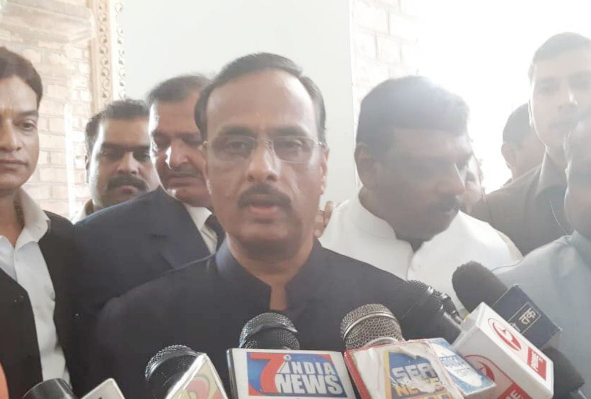 UP Deputy CM Dr Dinesh Sharma claimed BJP win in four states' assembly elections