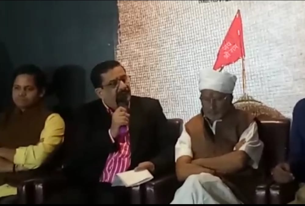 waseem rizvi launched trailor of film made on ayodhya issue.