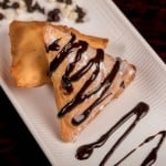 chocolate samosa