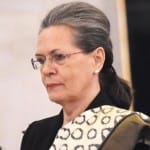 कांग्रेस की राष्ट्रीय अध्यक्ष सोनिया गांधी