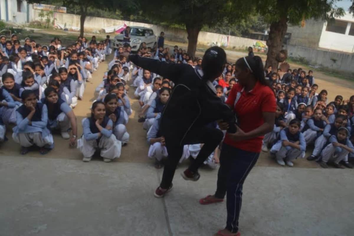 Aparajita hundred million smiles, Daughters learned skills of self defensein Baghpat