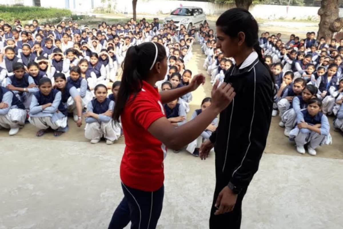 Aparajita hundred million smiles, Daughters learned skills of self defensein Baghpat