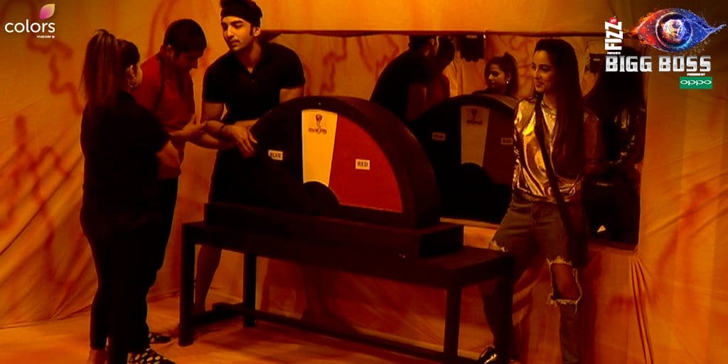 Bigg Boss 12 Sreesanth Cried and Dipika Kakar in captaincy task