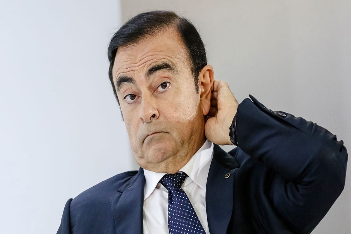 Two people arrested for allegedly carrying former Nissan CEO Carlos Ghosn in a musical box