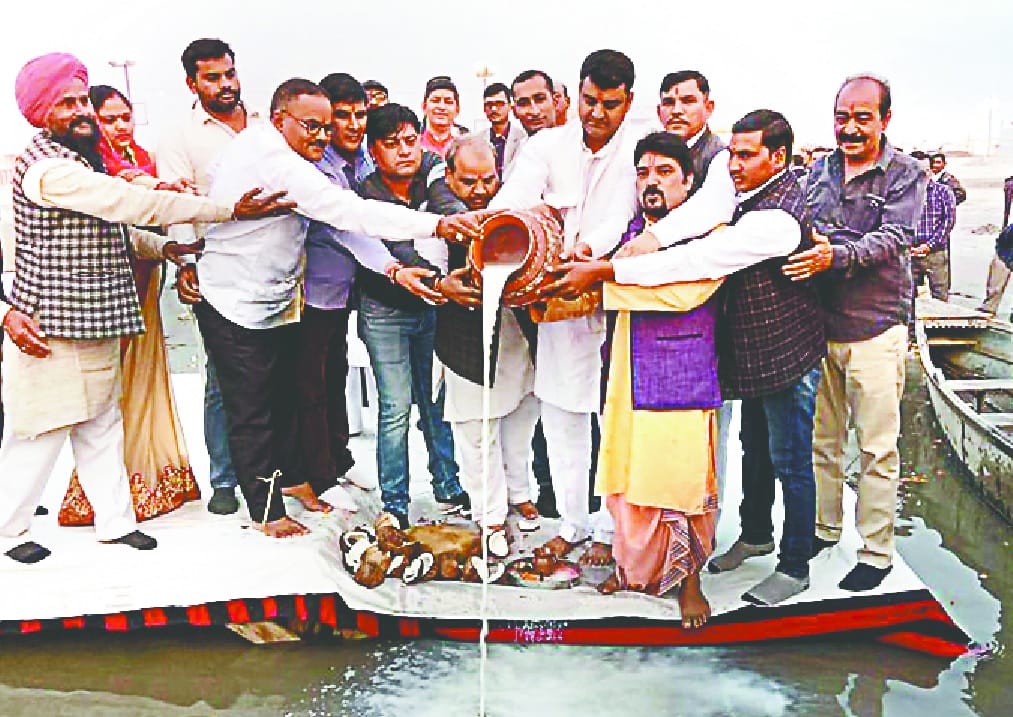 Celebration of Mother Ganga begins with auspiciousness