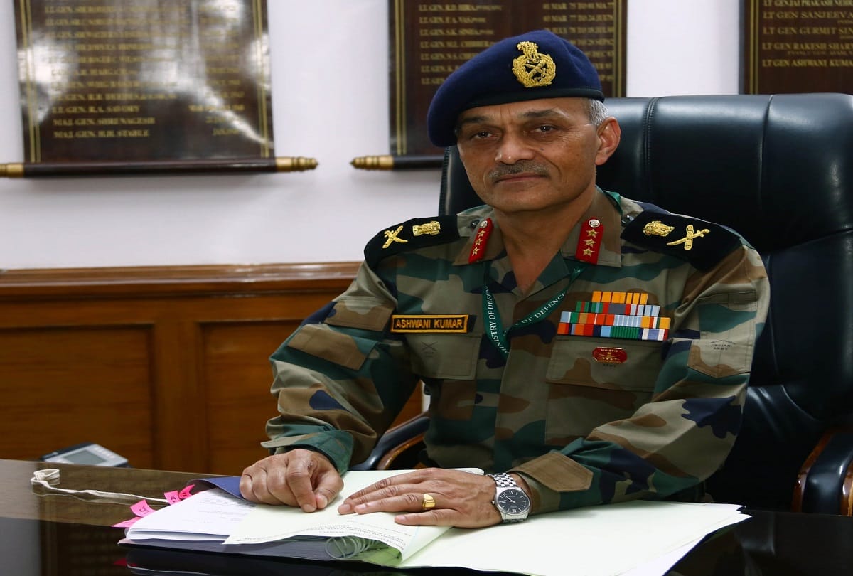 indian army chief  Ashwani Kumar met with Nepal  army Chief