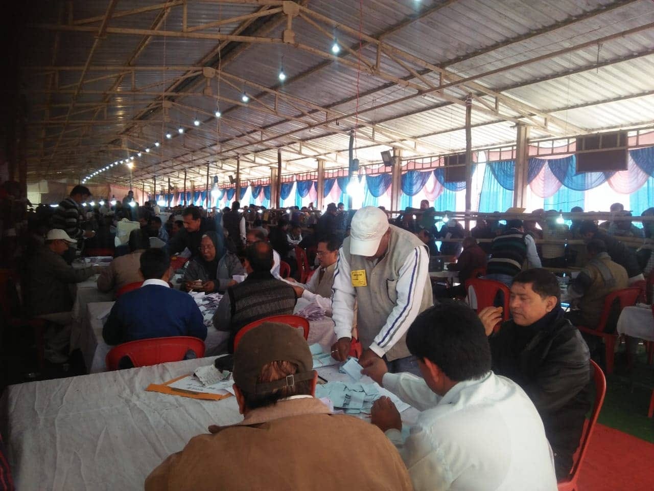 Devprayag nagar nikay chunav 2018 result: toss for candidate winning decision