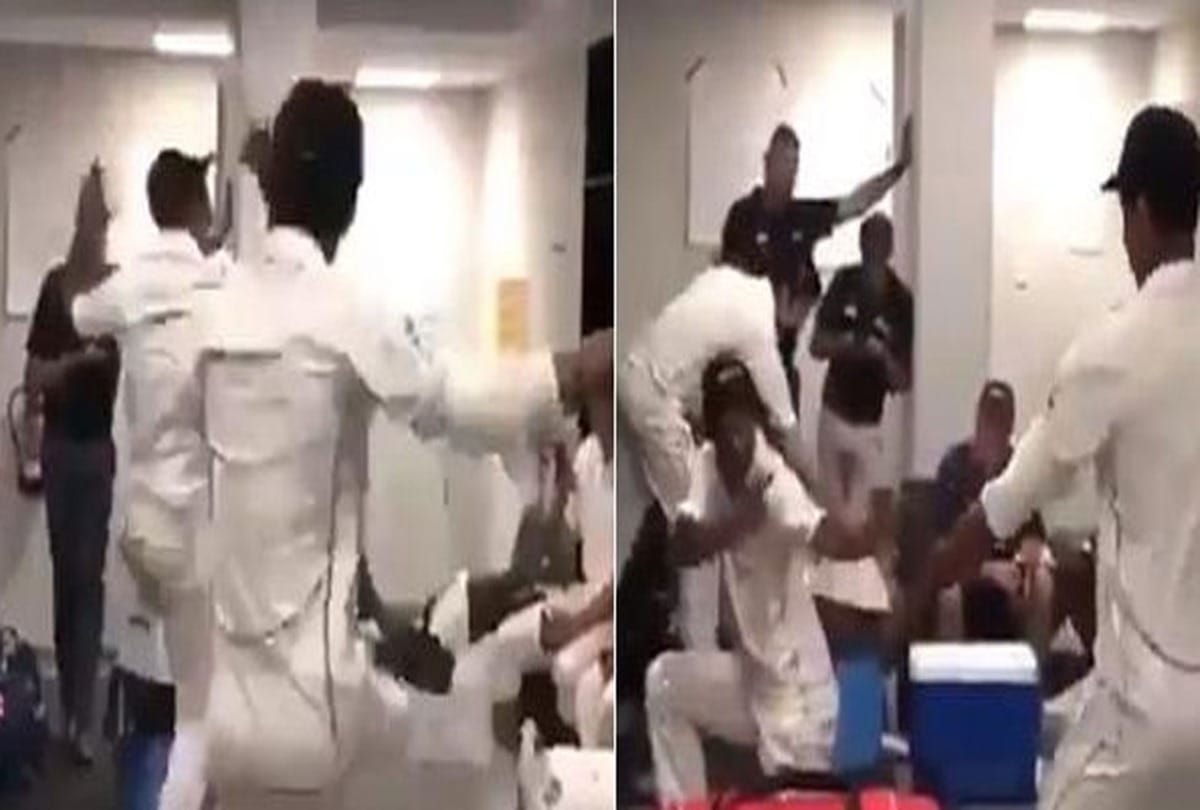 Video: New zealand players celebrates Victory by bhangra after win against Pakistan