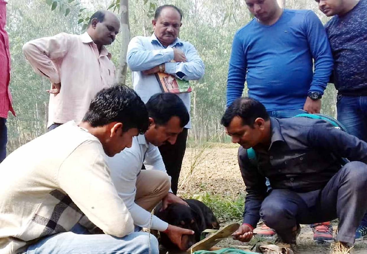 Salesman brutally murdered in farrukhabad