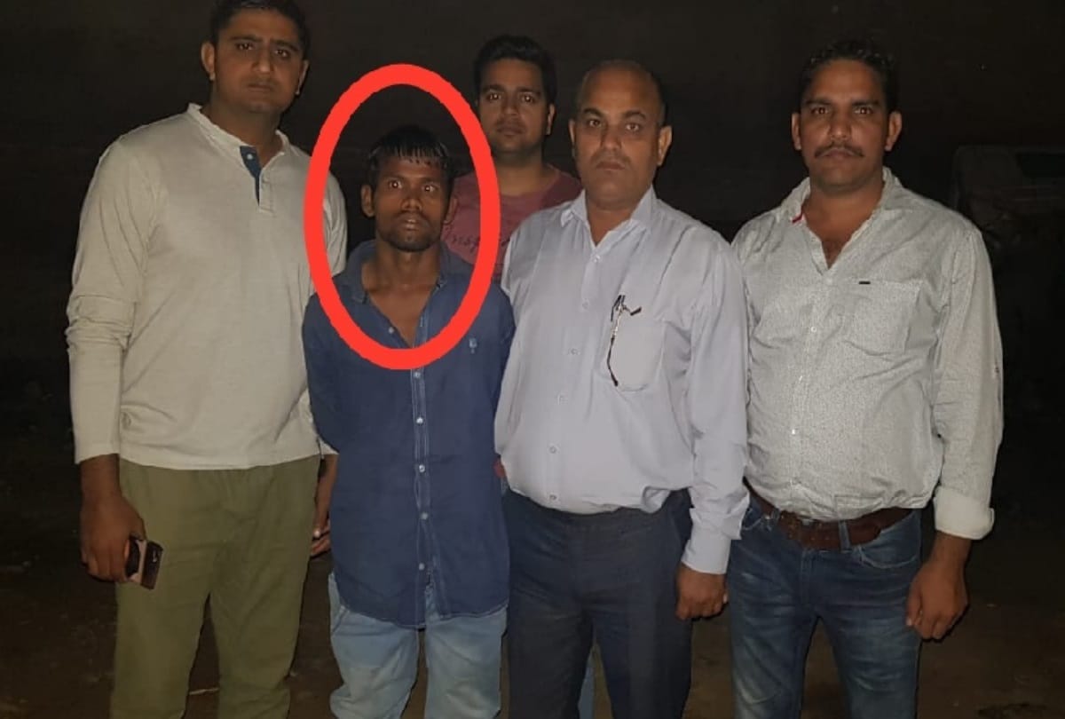 sexual assault and murder of 3 year old girl in gurugram accused arrest from jhansi