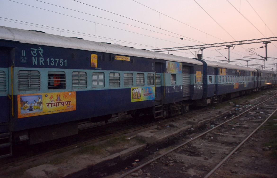 Ramayana express passanger health goes down in varanasi but no any care
