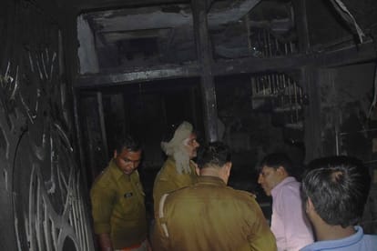 One dies several injured in aprtment fire incident at varanasi
