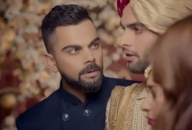 After wedding Anushka Sharma and Virat Kohli first advertisement video viral