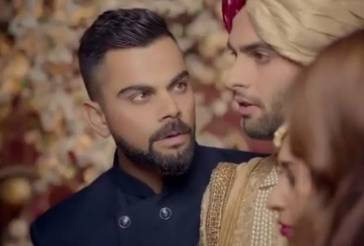 After wedding Anushka Sharma and Virat Kohli first advertisement video viral