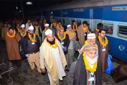 भारत पहुंचे पाकिस्तानी जायरीन