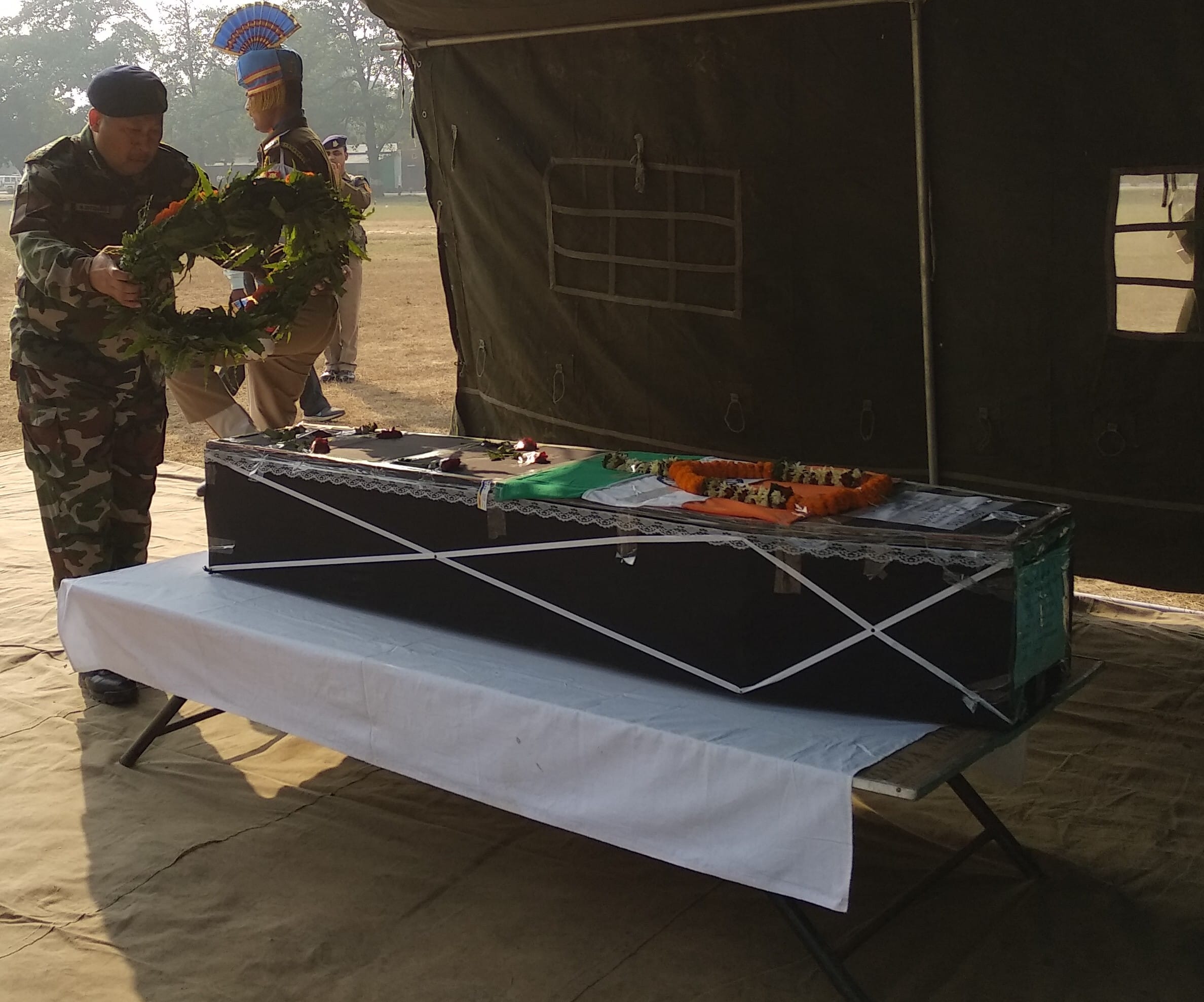 Family deny for taking deadbody of CRPF personnel