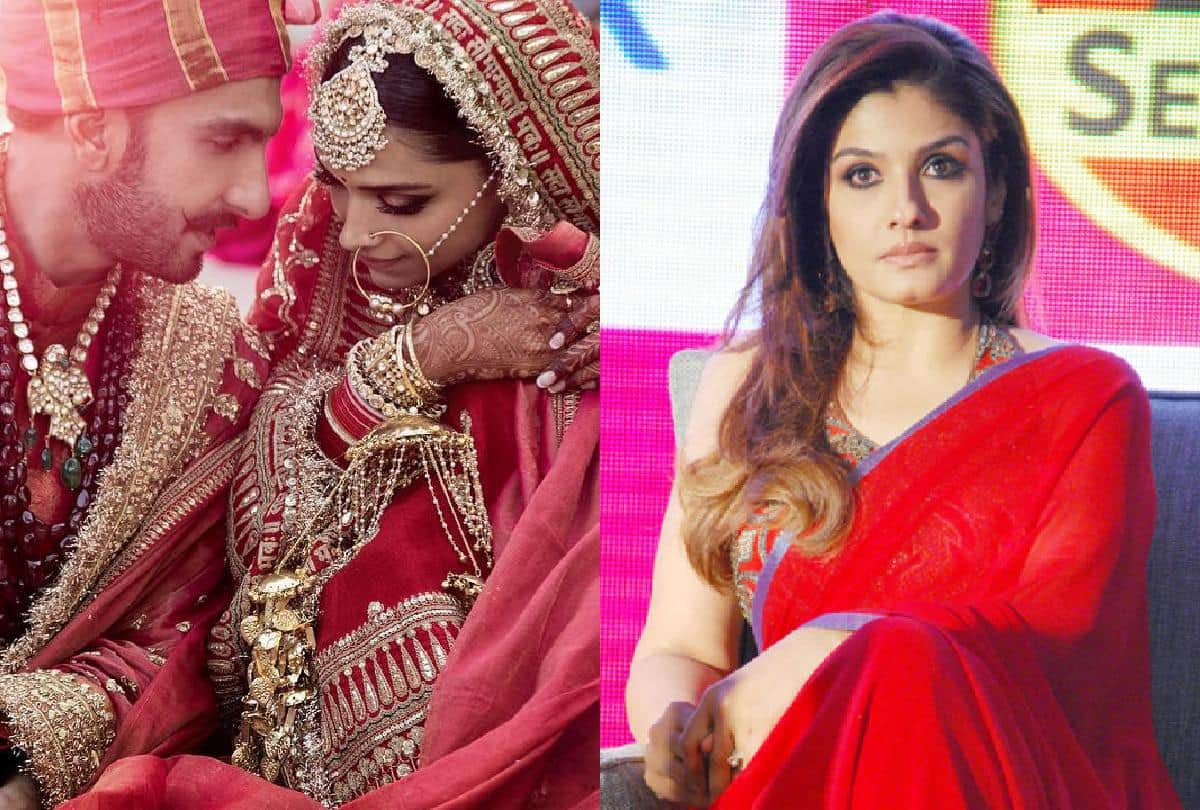 deepveer reception Raveena Tandon wish Deepika Raveena wedding on social media