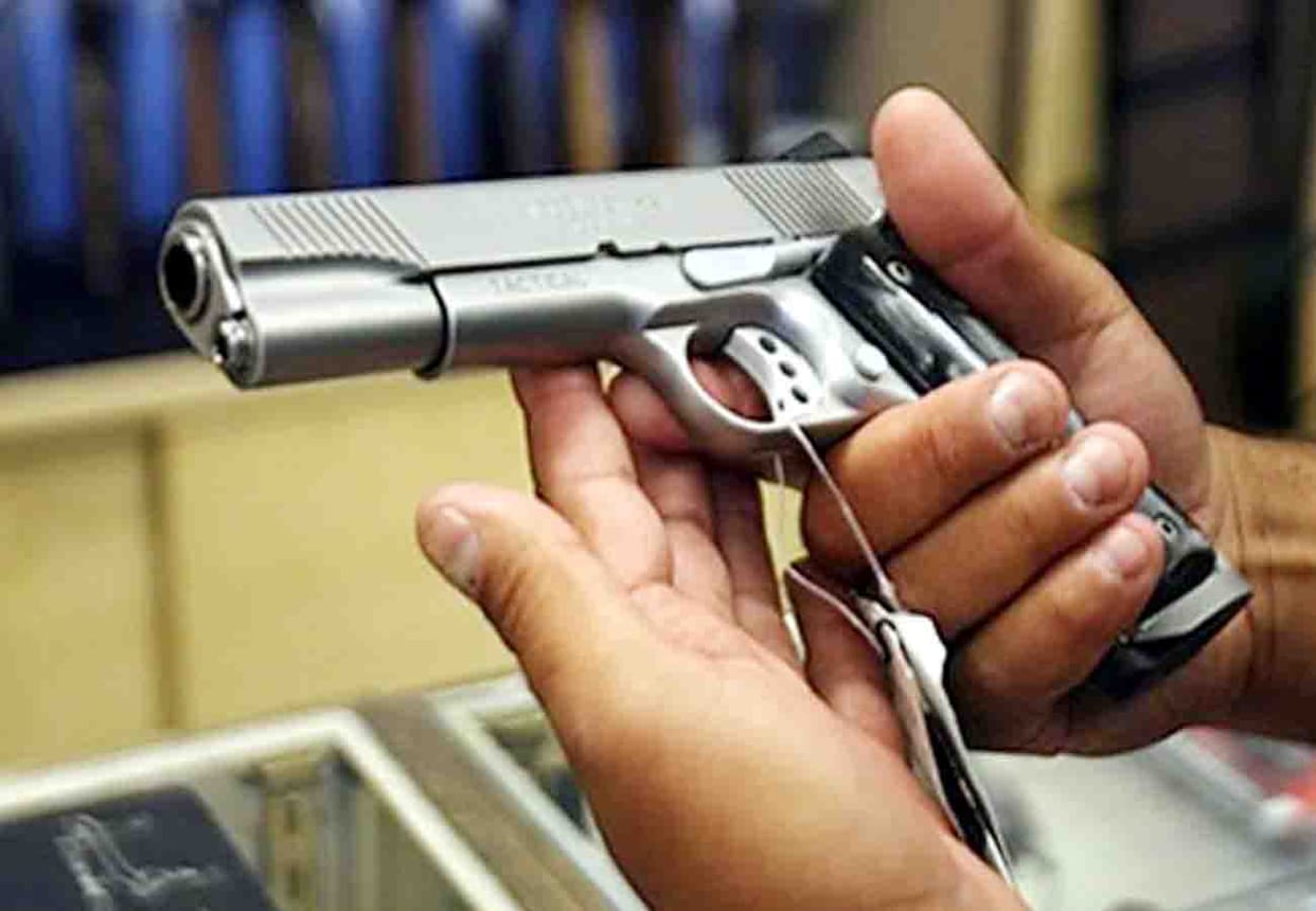 No addicted to narcotics can get weapons license