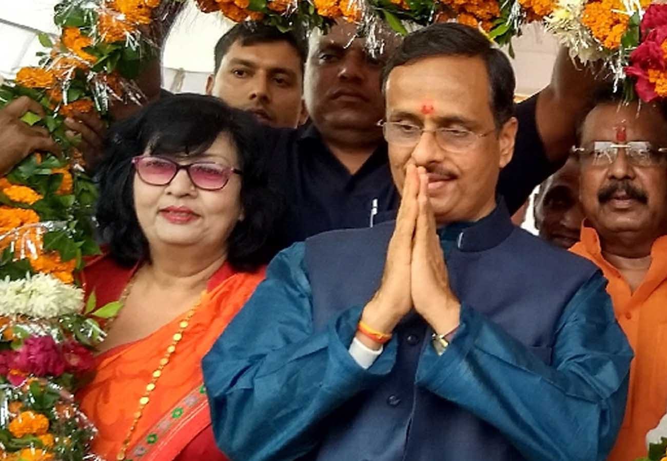 Deputy CM Dinesh Sharma targets rahul gandhi and prime minister of pakistan