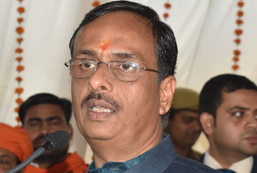 deputy cm dinesh sharma says meeting with enemy is a habit of congress