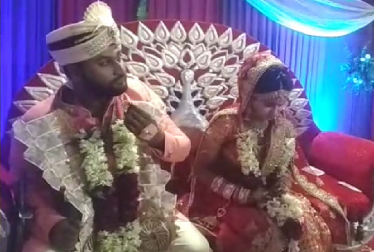 groom in delhi completes his marriage ceremonies even after he was injured from bullet in baraat
