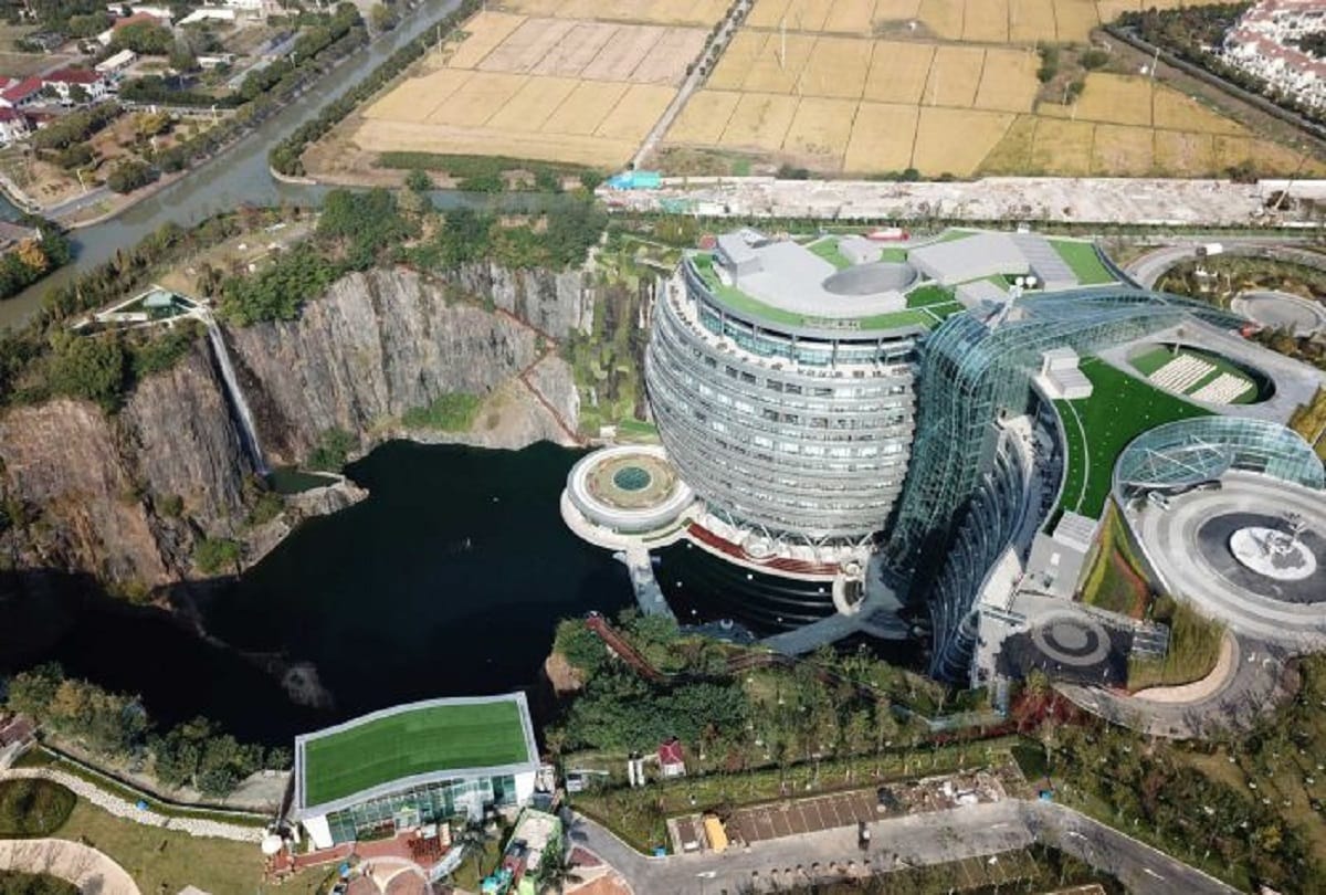 know about worlds first underground luxury hotel in china
