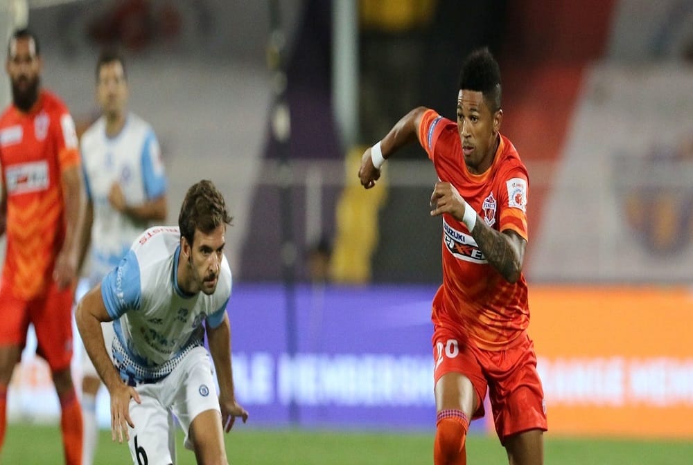 FC Pune City beat Jamshedpur FC by 2-1 in isl 2018
