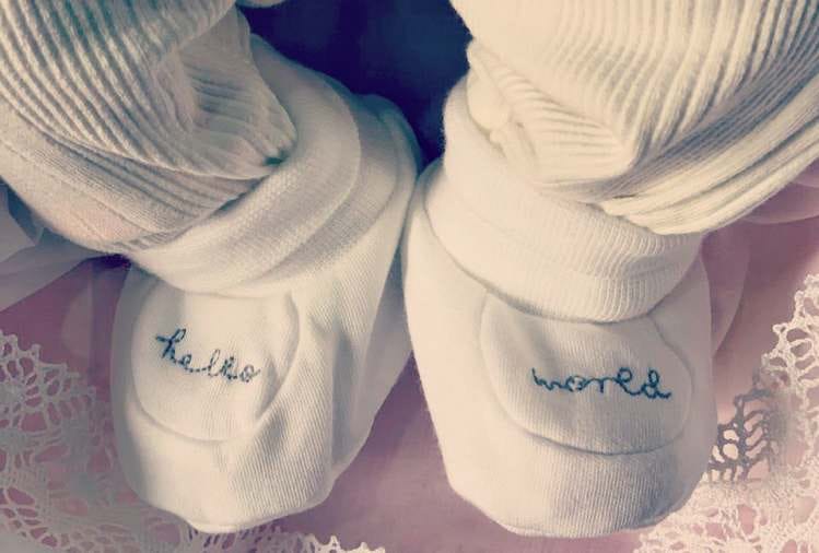 neha dhupia and angad bedi daughter mehr dhupia bedi first photo viral