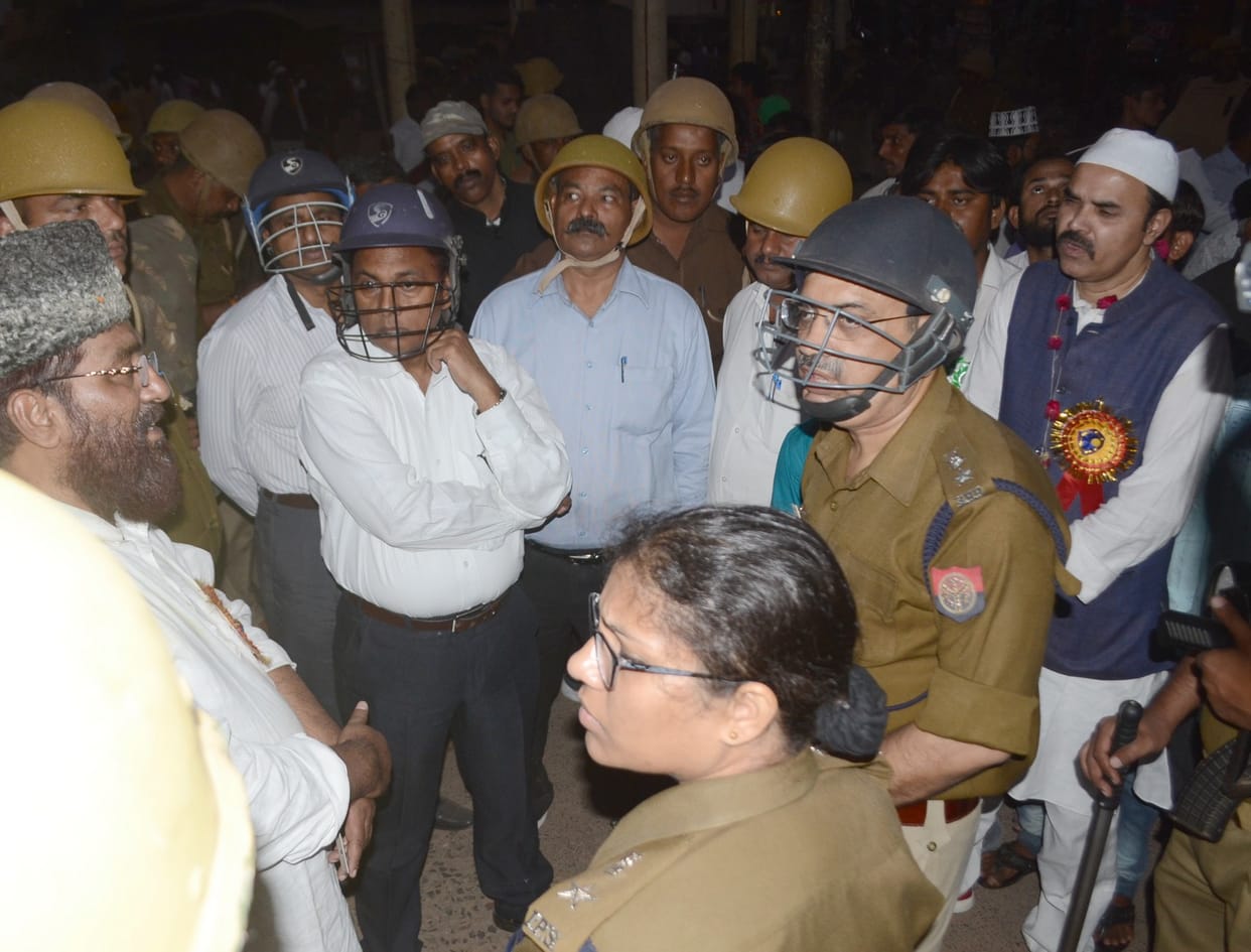 Once again outrage in mirzapur during barahwafat procession