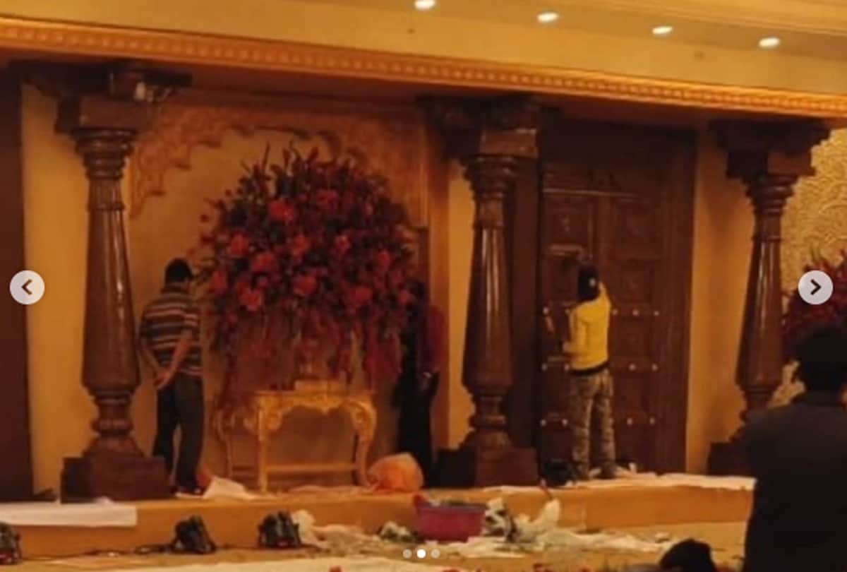 ranveer deepika reception venue inside picture see here