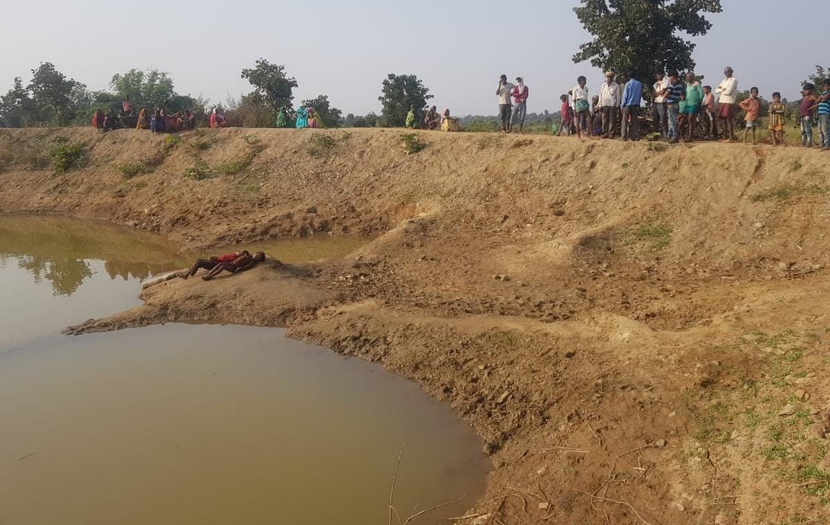 Three people drown in during bathing pond at sonbhadra