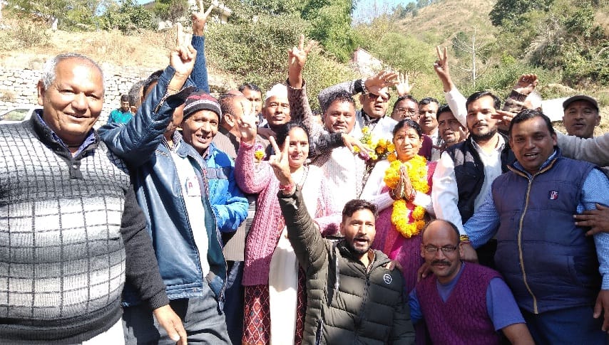 BJP's Ambuli Devi became the first president in newly formed Bhikia Sainan