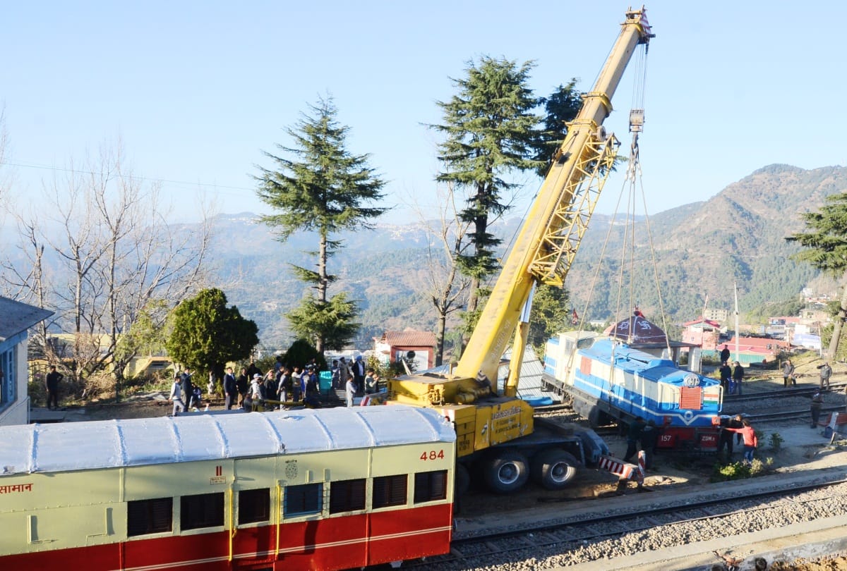 first 'Selfie Point' installed at kalka shimla Heritage Railway track