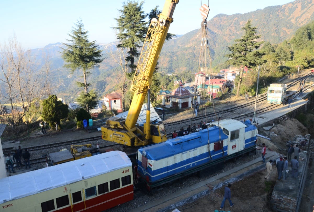 first 'Selfie Point' installed at kalka shimla Heritage Railway track
