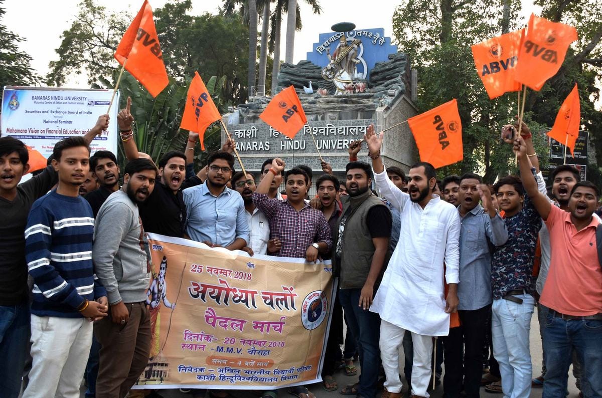 preprations for the dharamsabha are on the lines of 1990