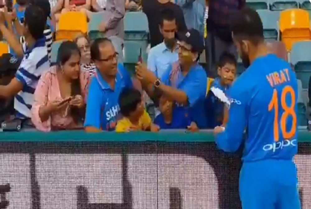 India vs Australia: virat Kohli with a heart-warming gesture before the start of game at  Gabba