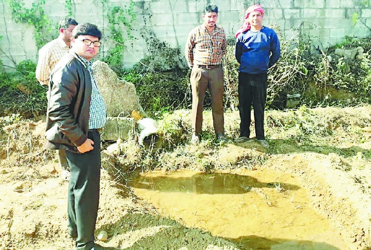 उद्योग के पानी से गेहूं की फसल खराब