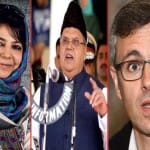 Omar Abdullah, Mehbooba Mufti, Satyapal Malik