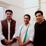 सचिन पायलट ने रितेश शर्मा को कांग्रेस की सदस्यता दिलाई