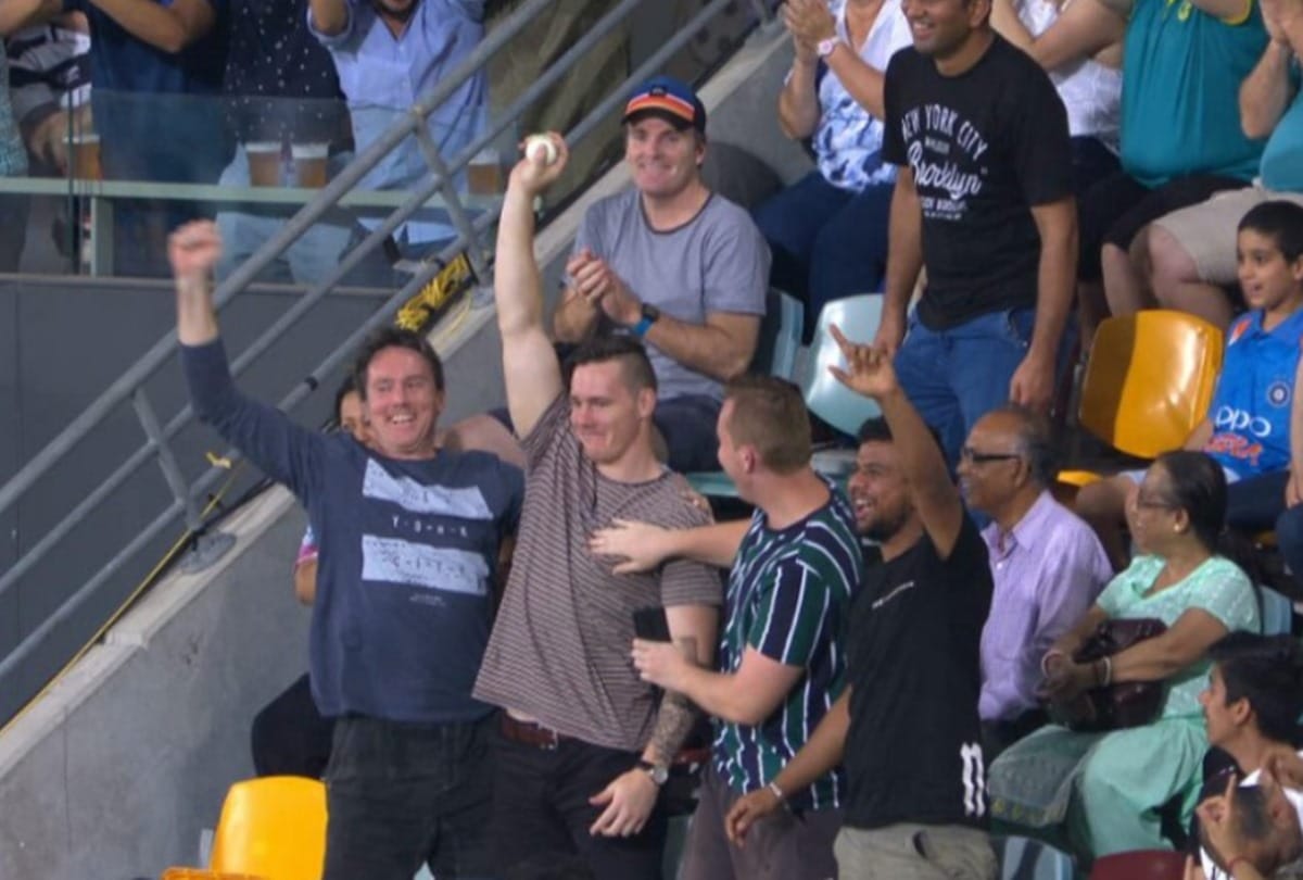 Australia vs India: When a Fan Caught a 108m Chris Lynn Six in the Stands