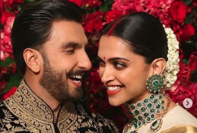 is deepika padukone copy anushka sharma look in their wedding reception have a look