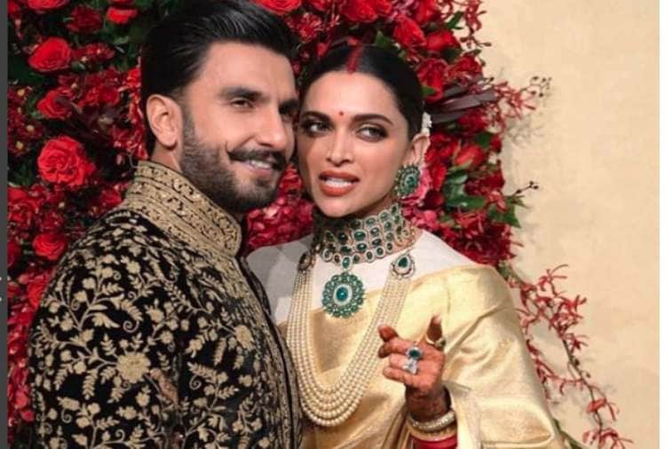 is deepika padukone copy anushka sharma look in their wedding reception have a look