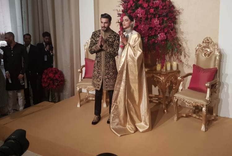 deepika padukone and ranveer singh bangalore reception inside video leak