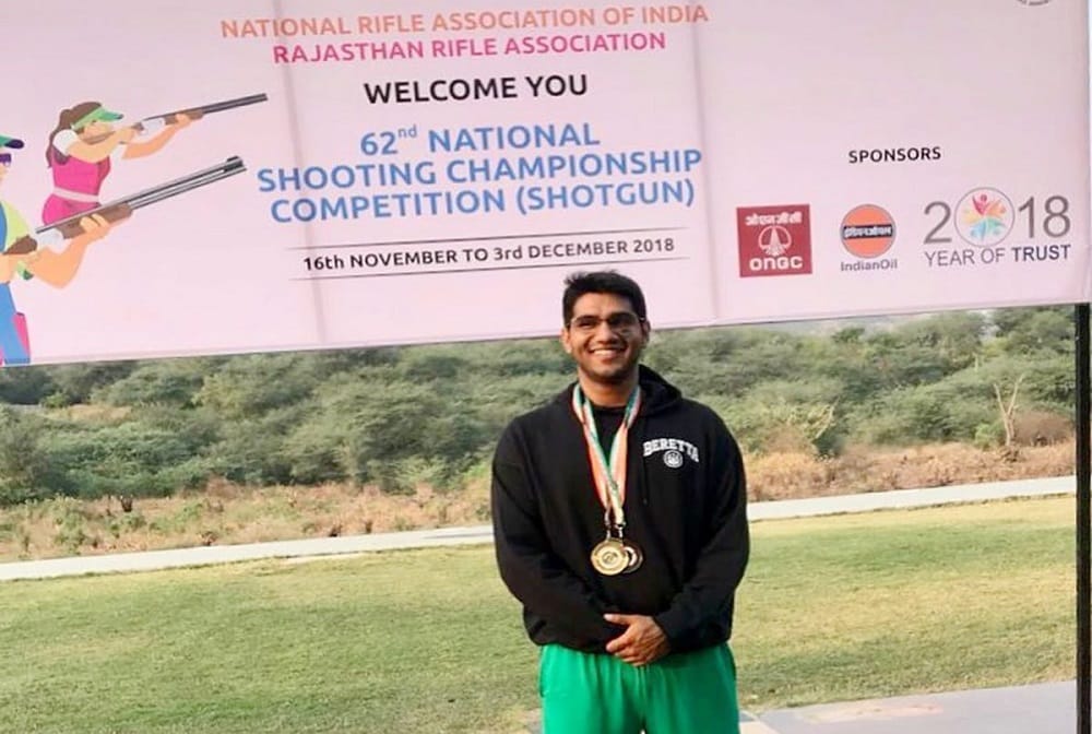 kynan chenai is new national trap shooting champion in 62nd National Championships at jaypur