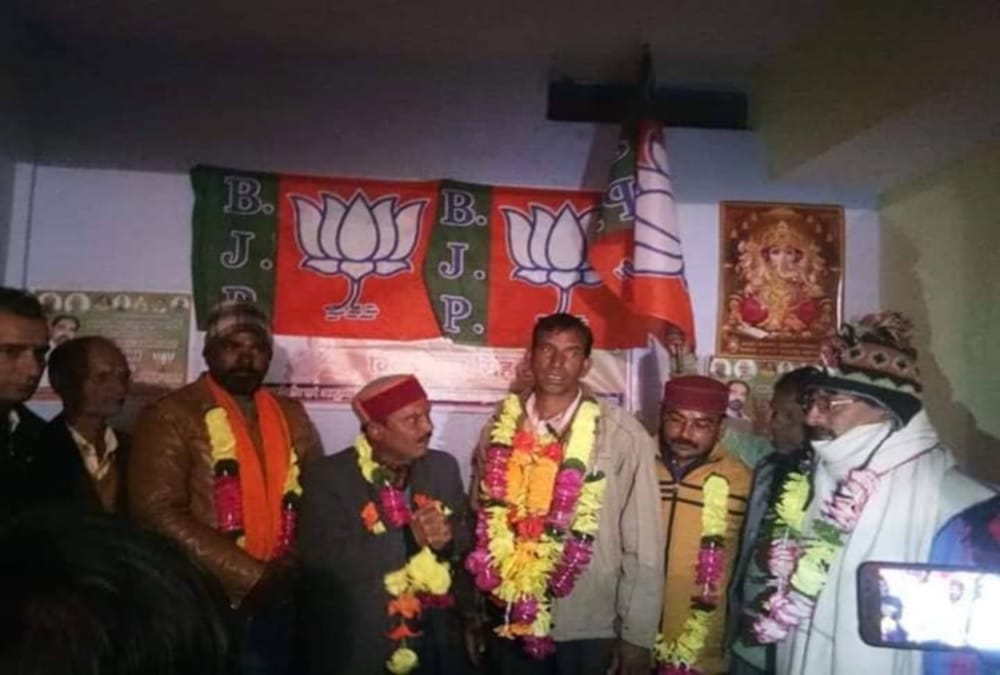 Uttarakhand nikay chunav 2018 voting in  Chamoli Nagar Panchayat Pokhri