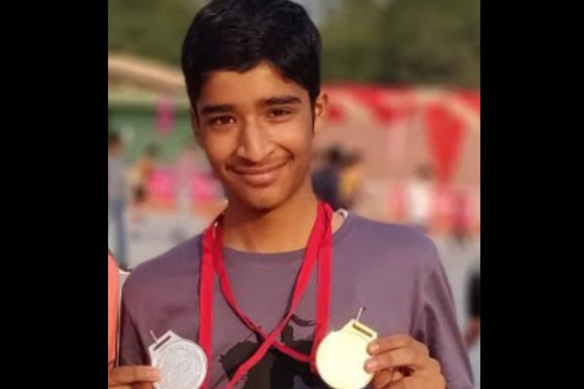 Meerut chirag garg won gold in State Roller Sports Championship